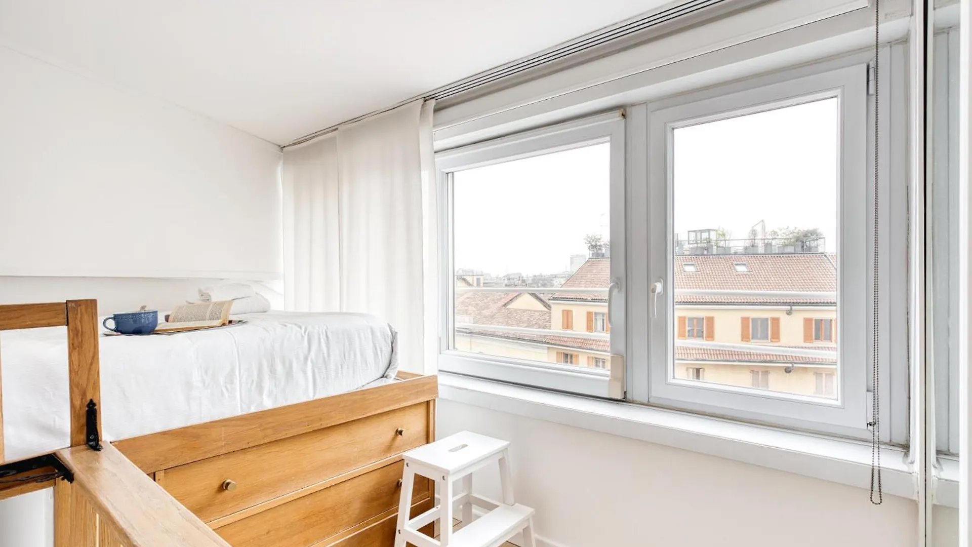 Morning View Over Milan Italy